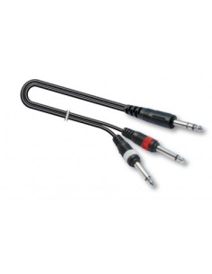 Cavo Adattatore SMART Line Jack 6,3mm Stereo Maschio / 2...