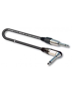 CAVO AUDIO JACK MONO 6,3mm MASCHIO 90° / JACK MONO 6,3mm...