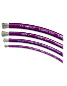 IMPACT CAVO POWER 20mm2 4AWG MORBIDO COLORE ROSSO