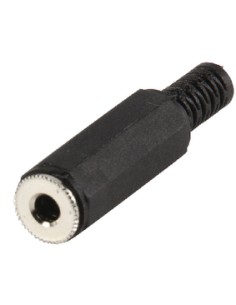 JACK 3,5mm MONO FEMMINA VOLANTE IN PLASTICA