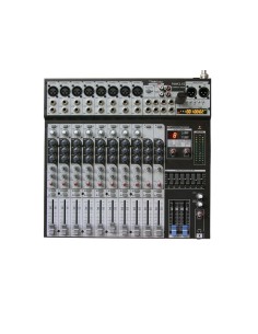 Mixer Professionale 12 canali  (8 mono + 2 stereo) con...