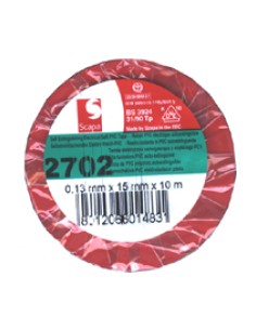 Nastro isolante SCAPA 15mm x 10mt in PVC -...
