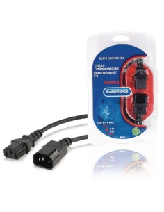 Prolunga Alimentazione IEC-320-C14 - IEC-320-C13 5.00 m Nero