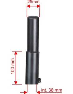 RIDUZIONE PER ASTA / STATIVO DA 35mm A 25mm AUDIO DESIGN...