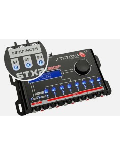 STETSOM STX-2848 PROCESSORE DIGITALE AUDIO 8 VIE CON...