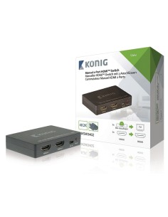 Switch  HDMI 2 in e 1 out -  Supporta 4K - 2K e 3D