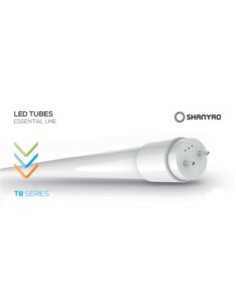 TUBO LED IN VETRO T8 LUNGHEZZA 120cm 18W 6400K