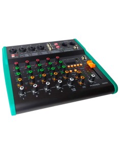 ZZIPP ZZMXBTR6 Mixer Audio Passivo con Bluetooth MP3 e...