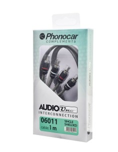 Phonocar Cavo RCA 1  Metro Alta Efficienza Singola...