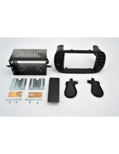 Kit 2 din per FIAT 500 con Bocchette Aria Nero Lucido...