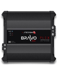 STETSOM BRAVO FLEX 2-0,5 OHM 3000W BASS CLASSE D NUOVO...