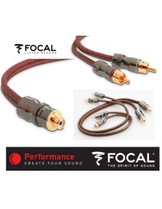 Coppia Cavo Y / Sdoppiatore RCA Focal 1 Femmina 2 Maschi...