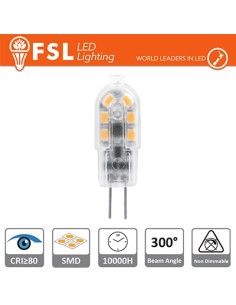 Lampada G4 LED Luce Naurale - 1,5W 4000K 125 lm...