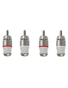 4 Pezzi di RCA Maschio Connection By Audison - Quality...