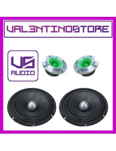 KIT SPL / FRONTE DA URLO 2 TWEETER + 2 MID-WOOFER...