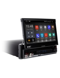 Macrom T6563DAB MediaStation1Din Motorizzato Android...