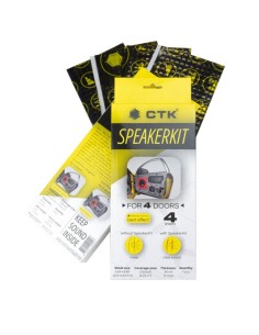 Kit materiale smorzante ctk 250X250X2mm - 4 fogli -...