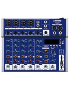 Mixer professionale 6 canali con Usb Bluetooth e ingresso...