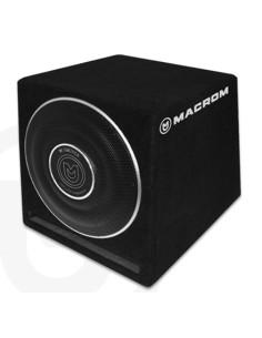 Subwoofer Amplificato da Baule Compatto 8" 200w RMS-...