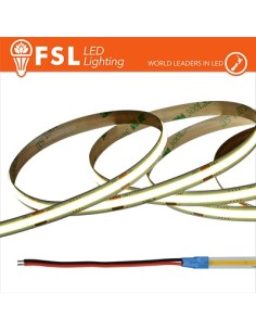 Striscia LED COB 5metri - IP20 6500K 24V 15W/m 1500lm/m...