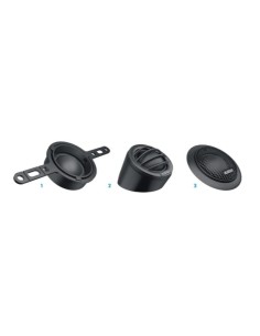 Audison AP-1P Coppia tweeter cupola Seta v.c.25mm +Filtri...