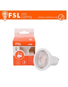 Faretto FSL attacco GU10 8w luce fredda 6500k - 850 Lumen...